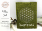 Preview: Impfpasshülle Blume des Lebens - ITH-Stickdatei